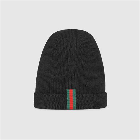 bonnet gucci homme noir|GUCCI® FR Site Officiel .